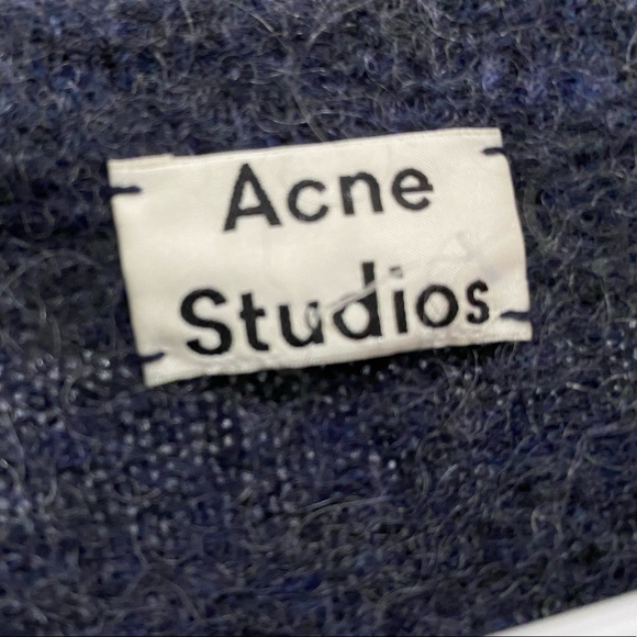 ACNE STUDIOS Dramatic Moh Melange Sweater - Picture 4 of 6